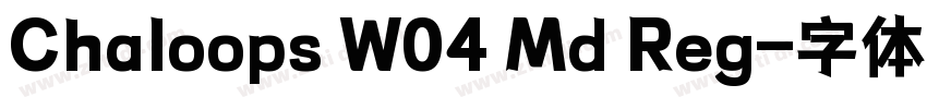 Chaloops W04 Md Reg字体转换 Chaloops W04 Md Reg字体转换